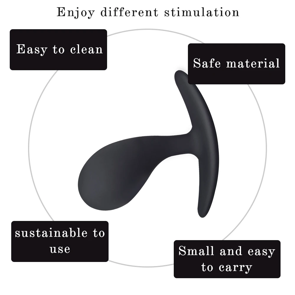Силиконовые анальные пробки SHAKI унисекс хвост Анальная пробка предстательные