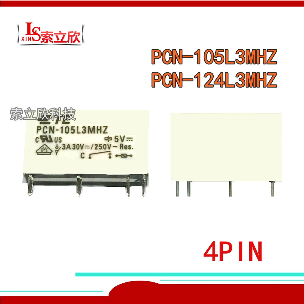 5 шт./лот 100% оригинальное новое реле Φ в постоянного тока PCN 105L3MHZ 24 В 4PIN 3A 250VAC|Реле| |