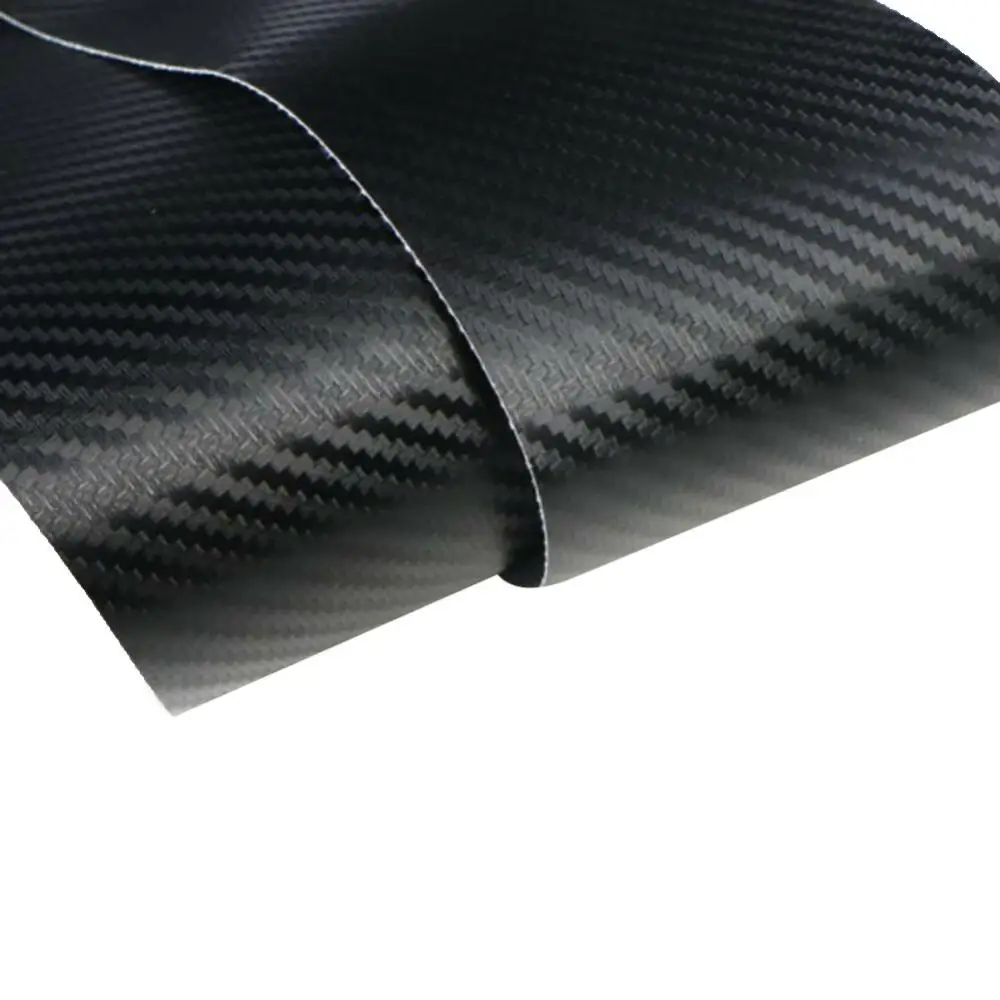 Наклейка на задний бампер автомобиля из углеродного волокна с защитой от царапин