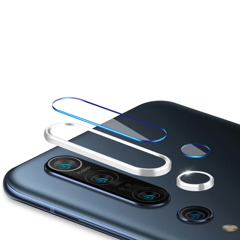 Защитная крышка для камеры Xiaomi Mi Note 10 Pro стеклянный металлический протектор