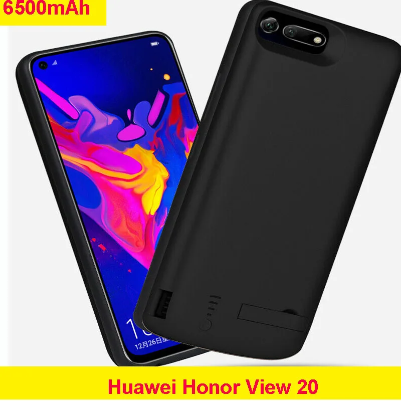 Фото Huawei Honor View 20 6500 мАч USB зарядное устройство чехол внешний блок питания Подставка Huawei Honor View 20 6500 мАч USB зарядное устройство чехол внешний блок питания Подставка