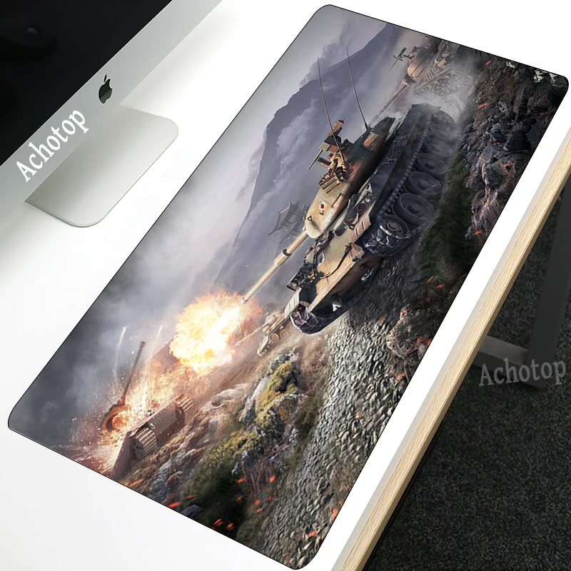 

World of Tanks Computer Mouse Pad Gaming Mouse Pad Large Rubber Mouse pad Gamer XXL Mause Carpet PC Desk Mat keyboard laptop pad