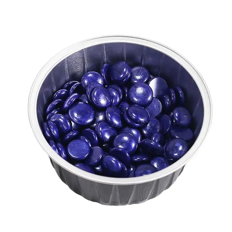 Черная круглая форма алюминиевая фольга для депиляции удаление волос тающая