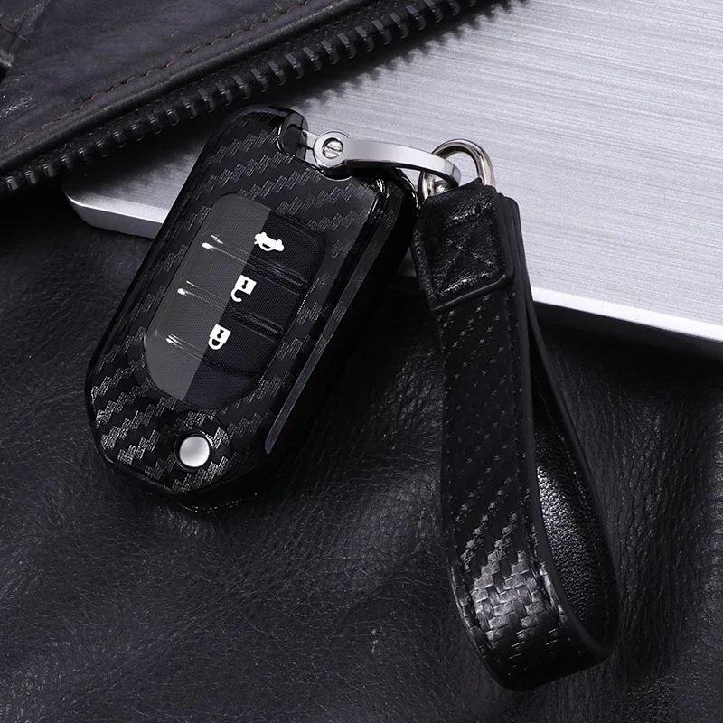 

Автомобильный складной чехол из углеродного волокна для Honda Civic CR-V HR-V Accord Jade Crider Odyssey 2015 2016 2017 2018 2019 2020