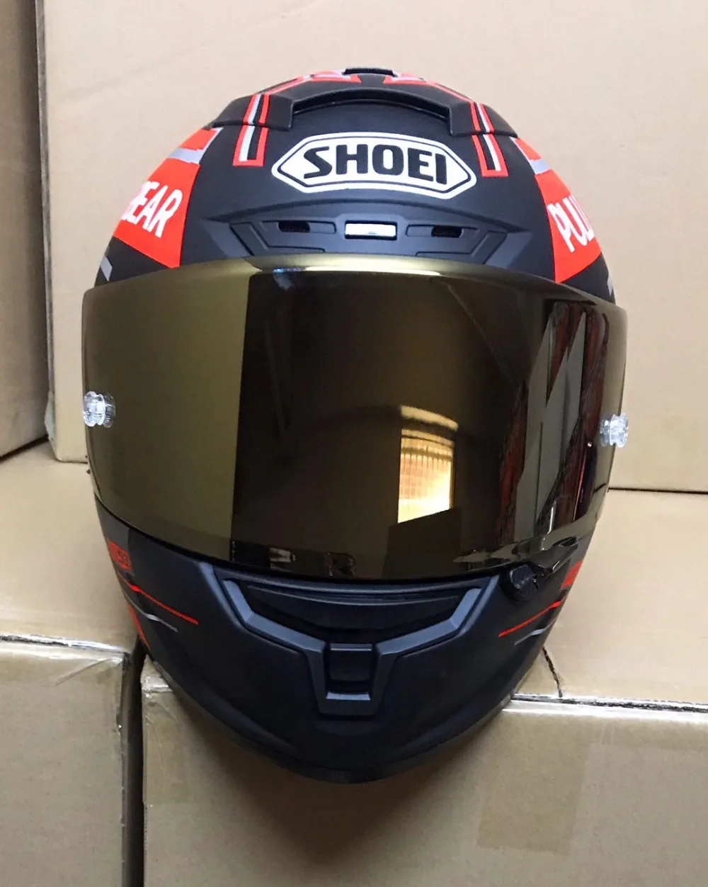 Новый мотоциклетный шлем SHOEI 2020 красный анти-противотуманный гоночный для бега