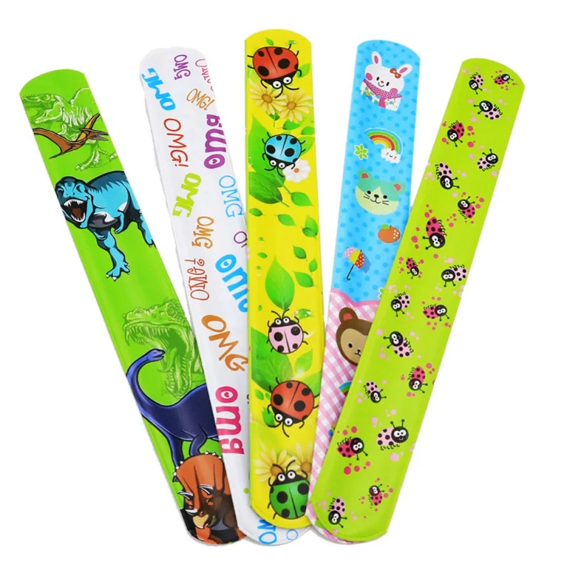 25 шт./лот детские шлепки для детей с цветочным принтом животных фестиваля