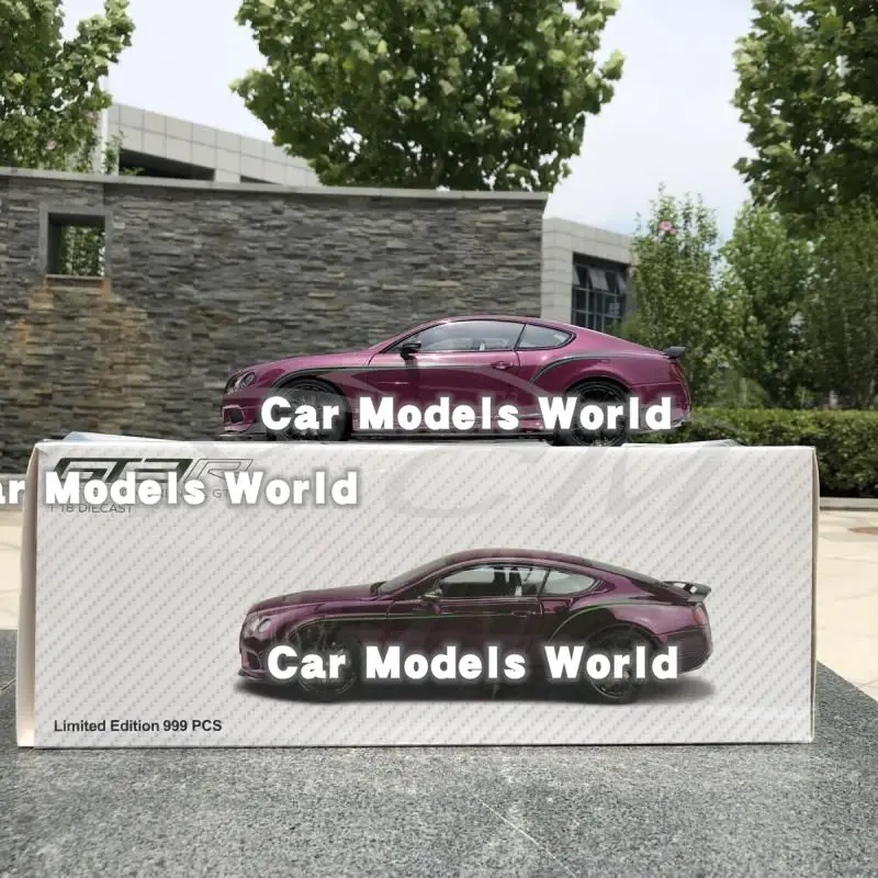 Diecast Car Model Almost Real Continental G T 3 - R 2015 Limited 1:18 (Purple) + SMALL GIFT!!!!! | Игрушки и хобби
