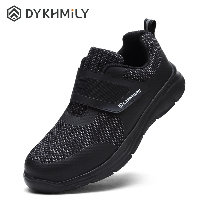 DYKHMILY/защитная обувь со стальным носком для мужчин и женщин Легкие кроссовки на