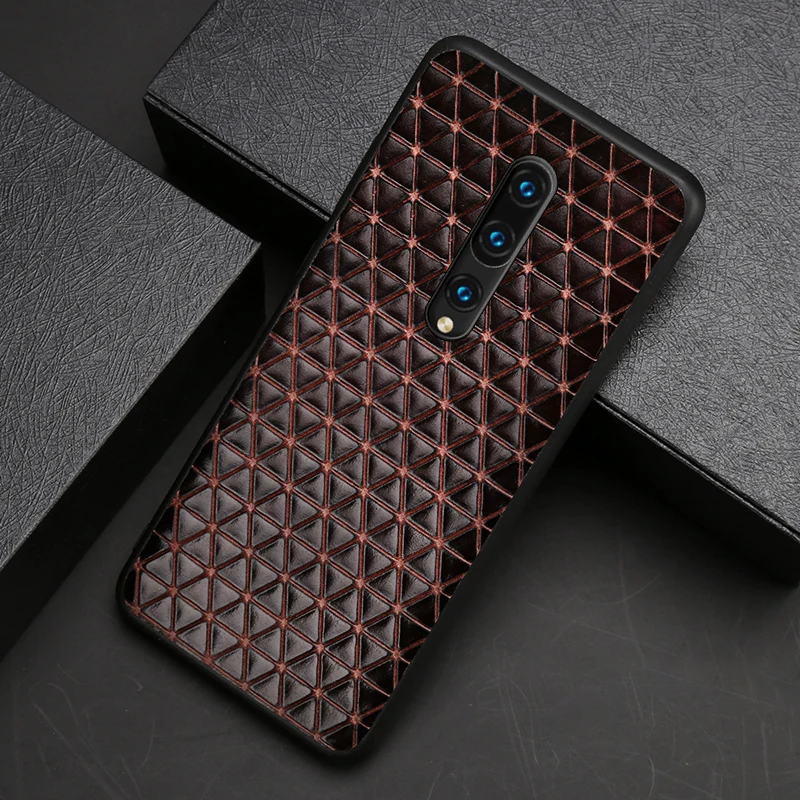 Чехол из натуральной воловьей кожи для телефона Oneplus 8 7 7T Pro 6 6T|Бамперы| |