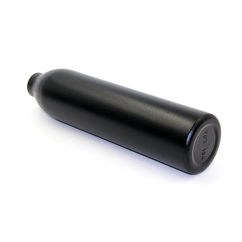 Пейнтбольный бак 0.35L/21CI PCP цилиндр 300Bar/4500psi алюминиевая воздушная бутылка черного
