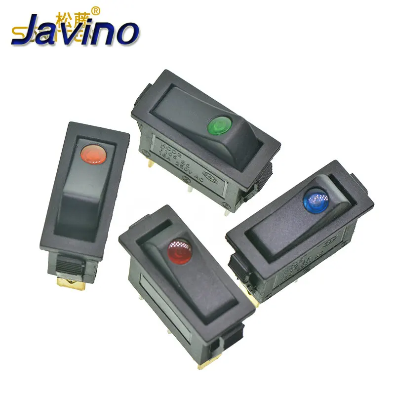 KCD3 рокерный выключатель 2-позиционный 3-контактный Электрический светильник с