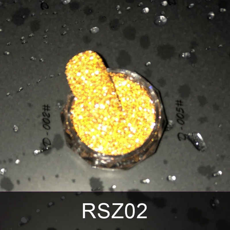 8 летних блестящих цветов светоотражающая кристаллическая Алмазная пудра