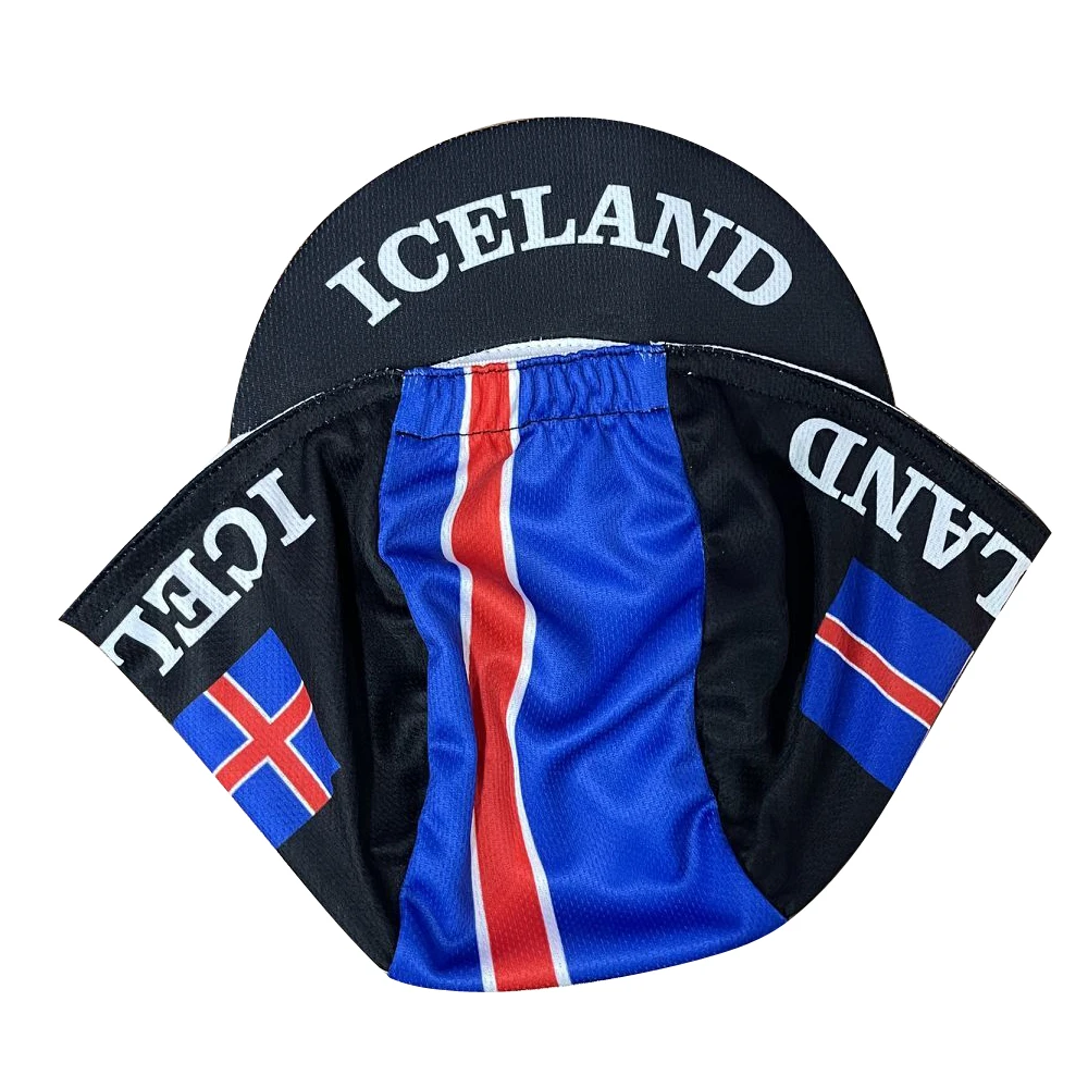 Новые классические велосипедные шапки с флагом Исландии OSCROLLING Gorra Ciclismo унисекс |