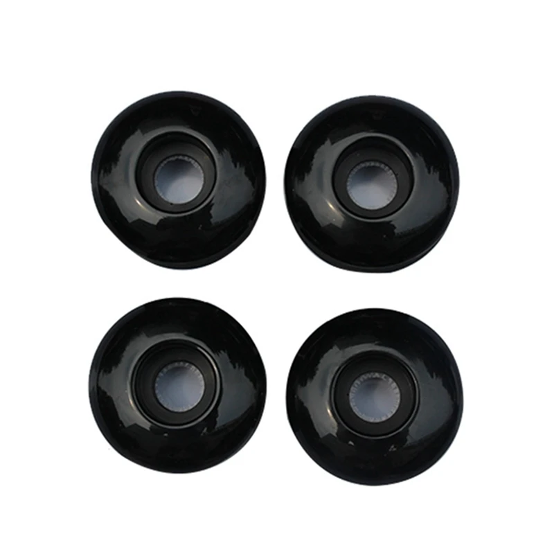 

4Pcs Skateboard Wheels Longboard 100A Low Noise Wear-Resisting Road Field Street Skating 70% Springback 55X32Mm