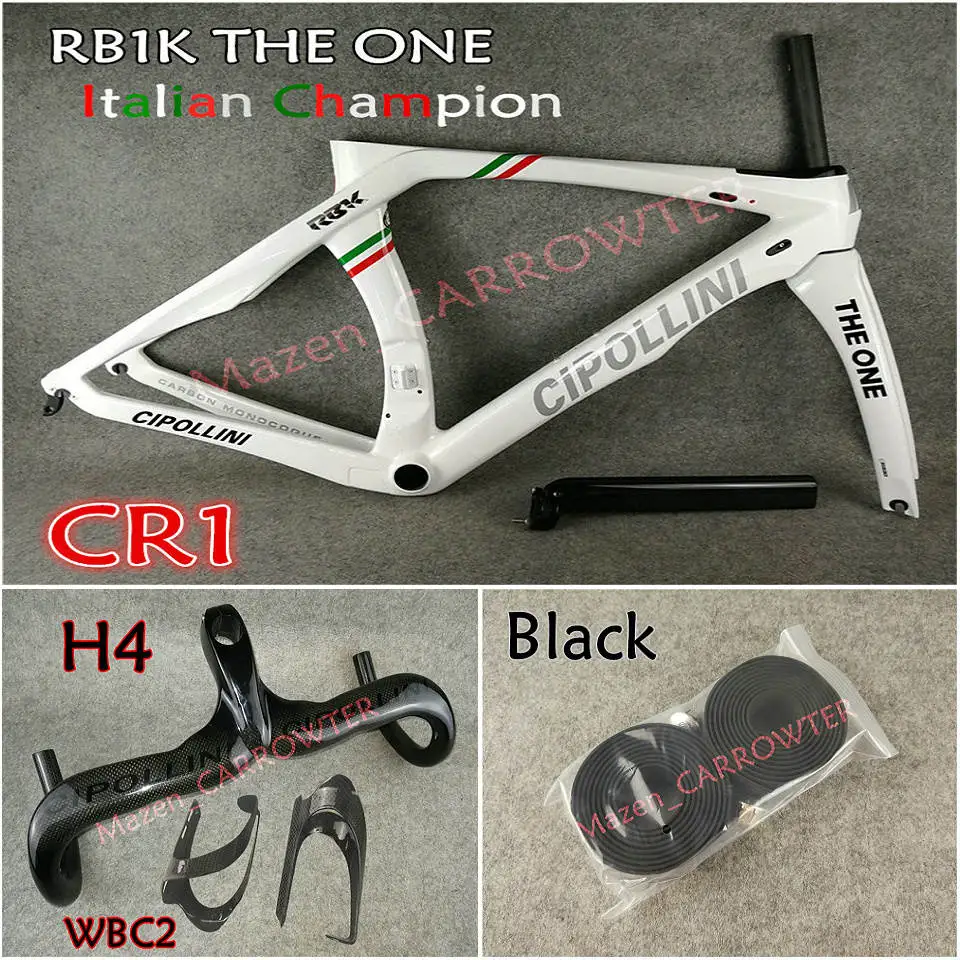 Package 4 T1000 3K итальянский Чемпион MCipollini RB1K один карбоновые рамы 50 мм карбоновые колеса Novatec A271 ступицы упакованы для продажи - Цвет: Package 4