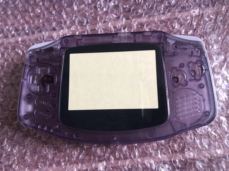 Рождественский Подарочный корпус для консоли Gameboy Advance чехол прозрачный