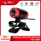 HXSJ A860 Webams HD ПК с поглощающим микрофоном, микрофон для Skype для Android TV, вращающаяся Компьютерная камера, веб-камера