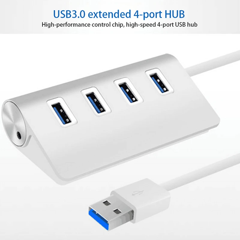 

Высокоскоростной USB-концентратор 3,0, 4 порта, 5 Гбит/с, USB 3,0