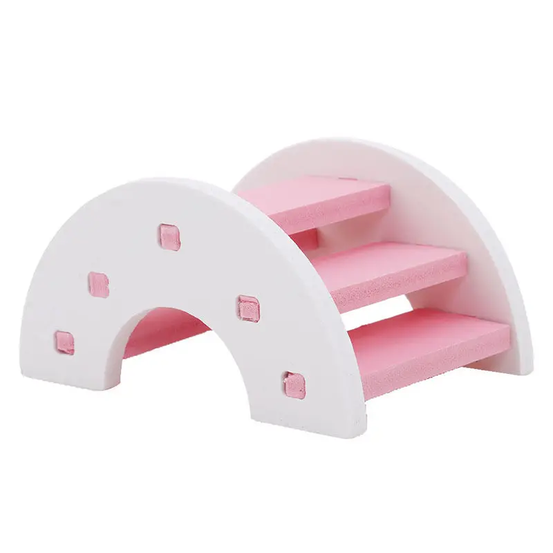 Лестница для хомяка Радужный мост игрушки домашних животных Деревянный