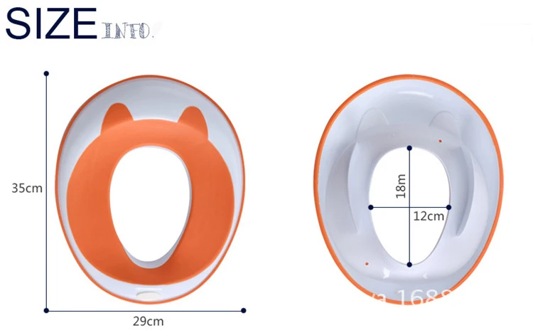 Детское сиденье для горшка пластиковая подкладка на унитаз детей портативное