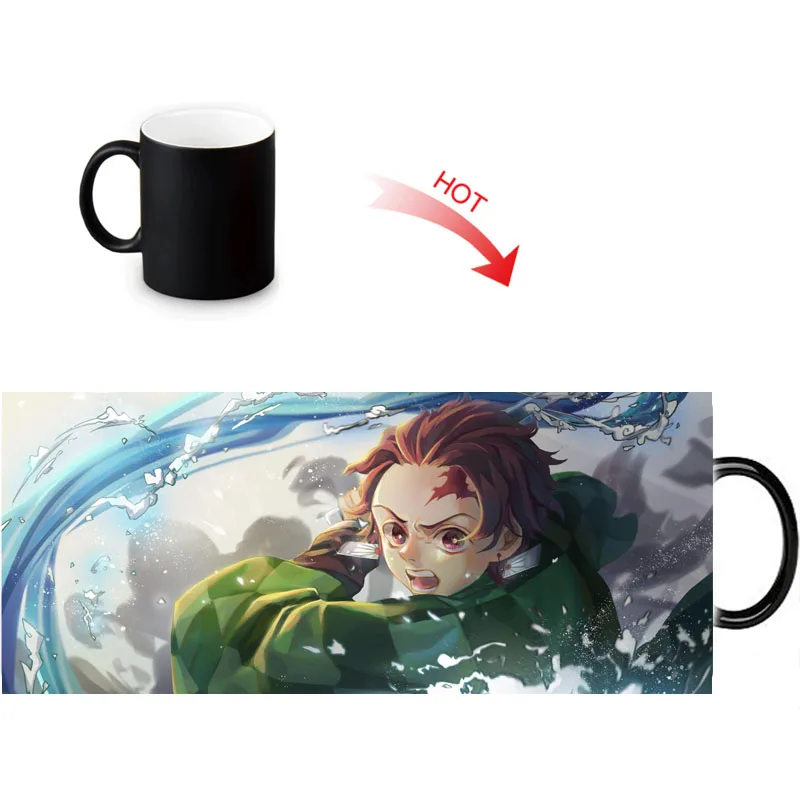 Волшебная кружка для фото на заказ меняющая цвет Кружка морфа 350 мл кофейная с