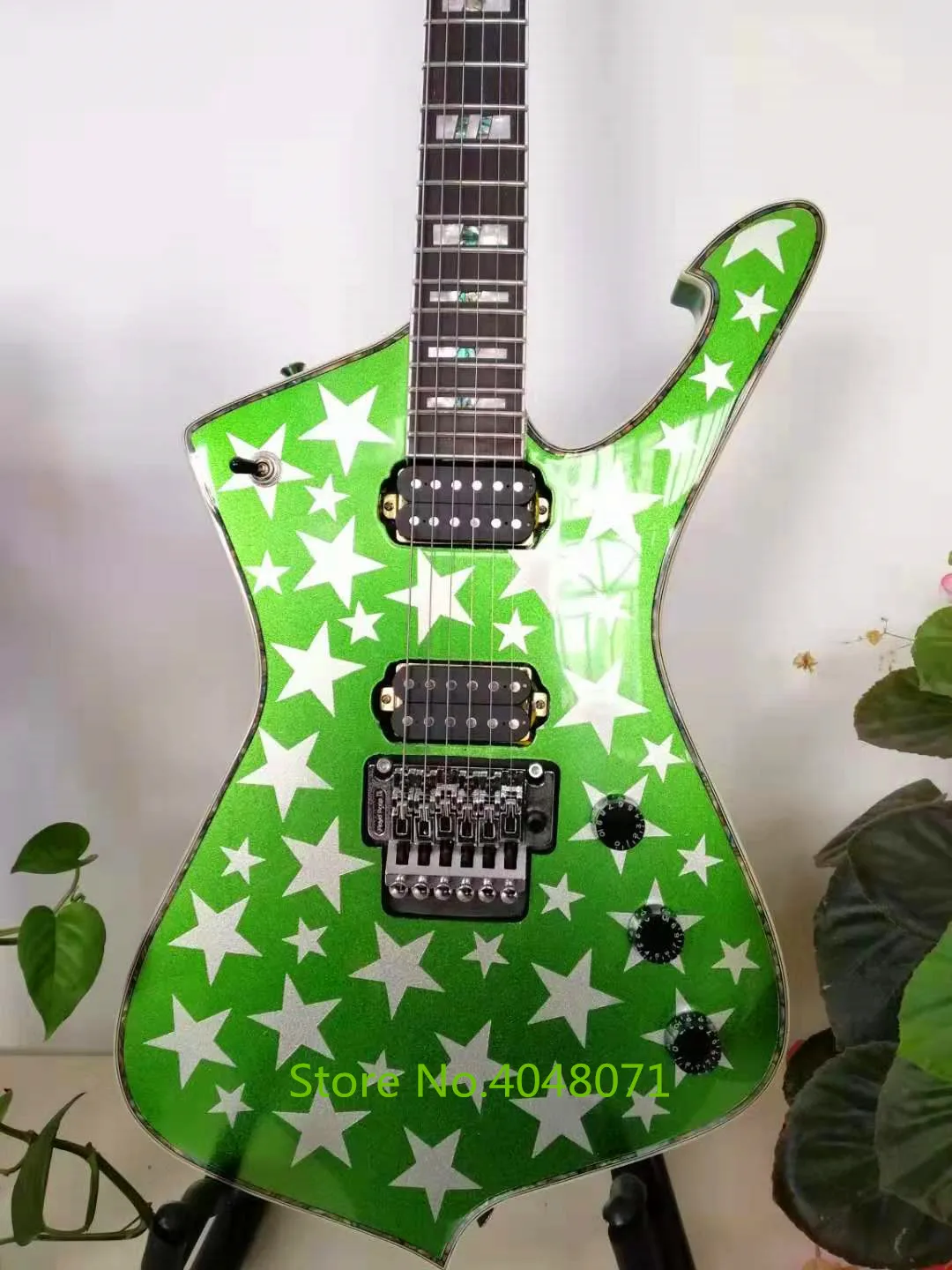 Free transportation, electric guitar ebony fingerboard, double pickup, guitar optional color, customizable