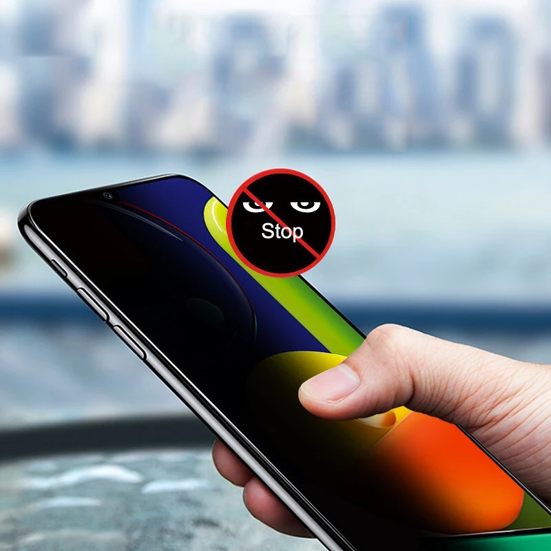 9H антишпионский фильтр для конфиденциальности закаленное стекло Samsung Galaxy A10 A30 A50