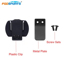 fodsports v6 motorcycle helmet headset clip intercom accessories headphone holder bluetooth intercomunicador moto parts