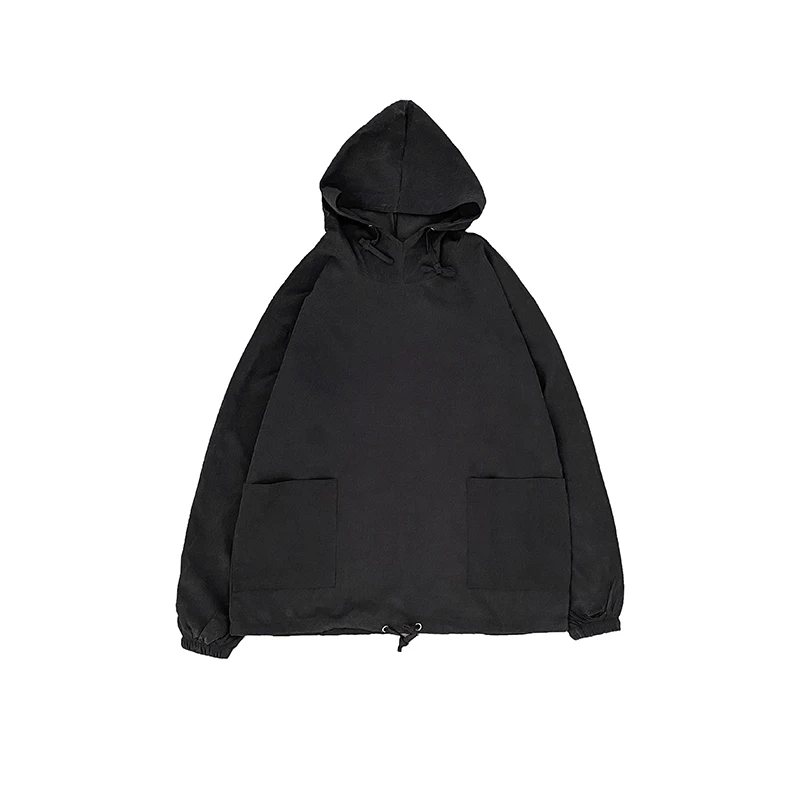 

Pullover Hoodies Men's Fashion Solid Color Casual Hooded Sweatshirt Men Streetwear Loose Hip-hop Hoodie Mens M-3XL Korean Style