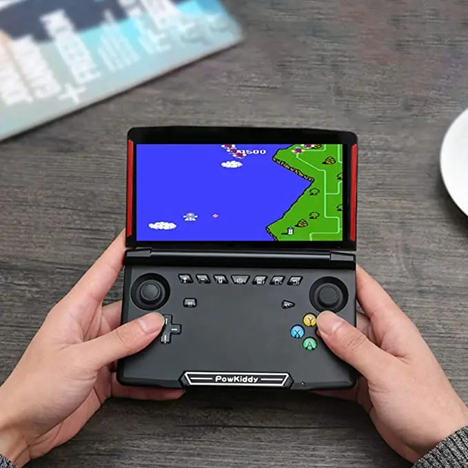 

Powkiddy X18 Handheld Games Console 2-Player Video Game Machine 5.5-Inch WiFi