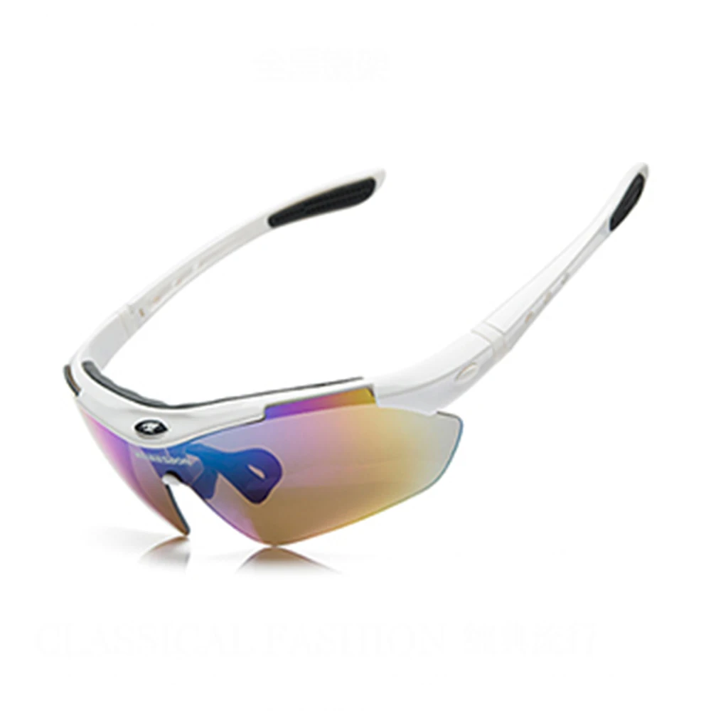 Спортивные очки AIELBRO для велоспорта тактические мужские с 5 линзами стрельбы