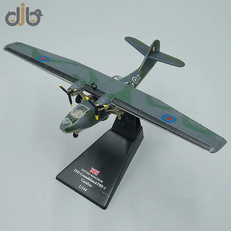 Модель военного самолета модель игрушек литый под давлением стиль PBY-5 Catalina Fighter