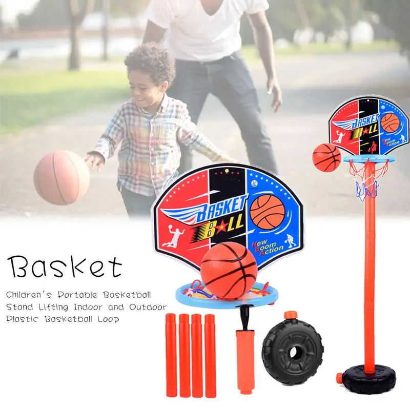 Детская подставка для баскетбола портативная корзина помещений пластиковая