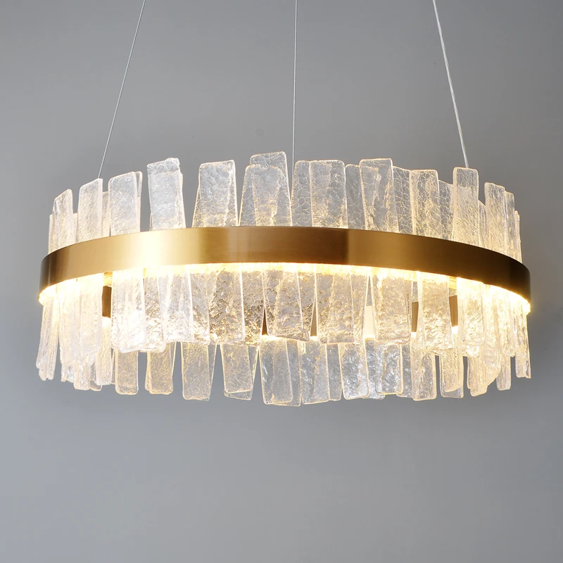 K9 хрустальные люстры Золотая люстра светильник ing Подвесная лампа ручек на выбор