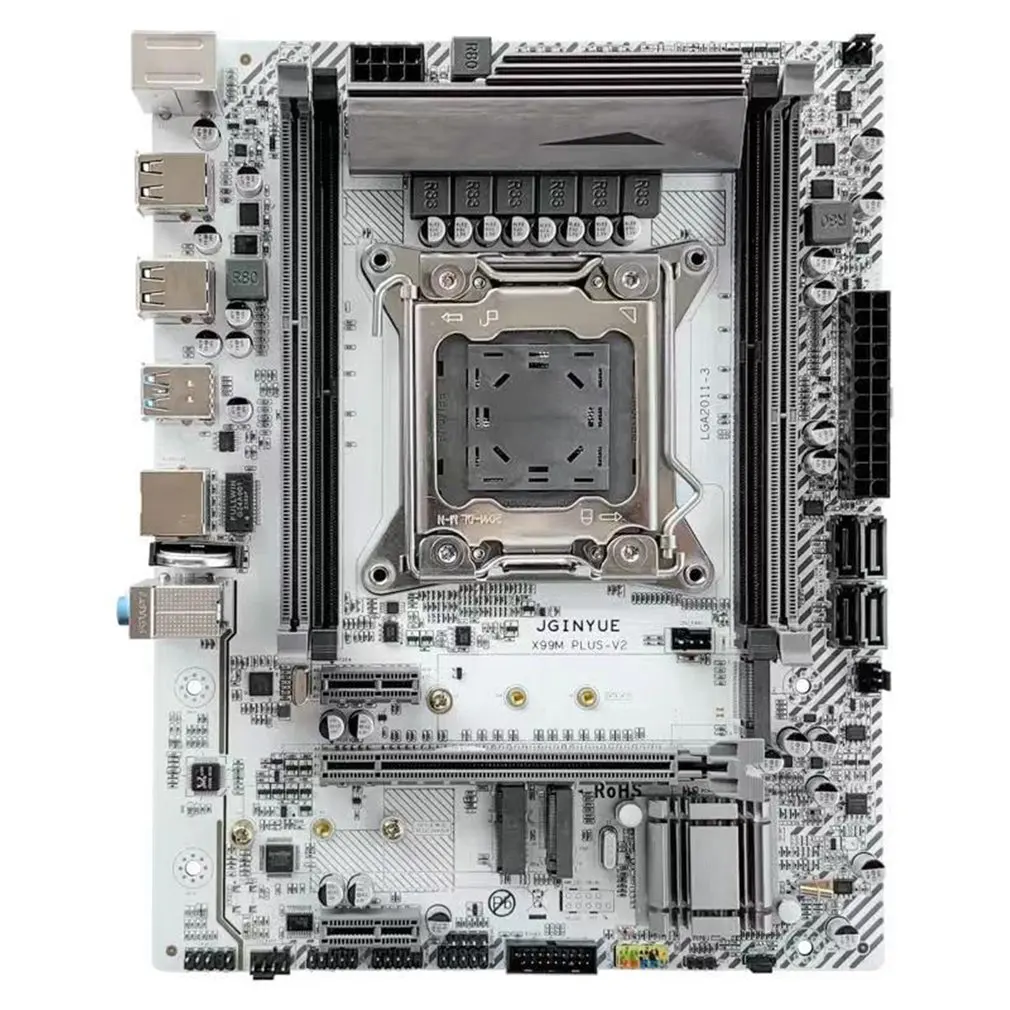 X99 Miner Motherboard LGA 2011-3 With Dual M.2 Support Four Channel DDR4 ECC/NON-ECC RAM E5 2678 V3 E5 2620 2650 V3 X99-K9