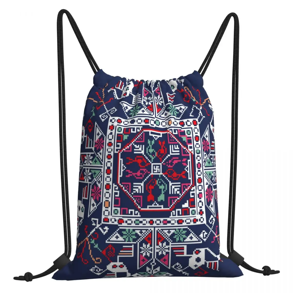 

Men's and women's drawstring backpack, outdoor portable backpack, travel and fitness shopping bag, drawstring backpack