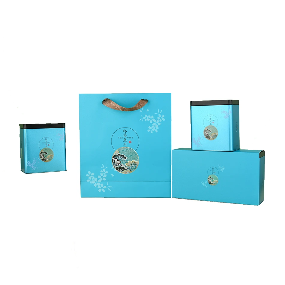 

New Design Factory Custom Special Shape Round Rectangular Hot Sale Metal Candy Tea Biscuit Tin Packing Box