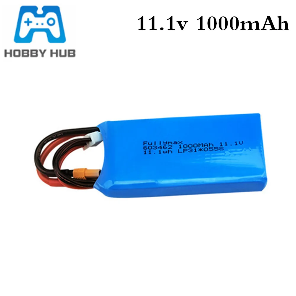 3s 111 v 1000mah1300mah lipo батарея для xk x450 fpv дрона с д
