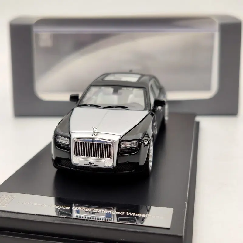 1:64 для R ~ ls-R yce Ghost удлиненная колесная база DC8805 Черные Литые под давлением модели