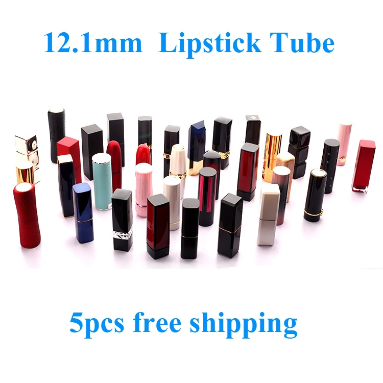 5 шт./партия 12 1 пустая губная помада косметический многоразовый контейнер