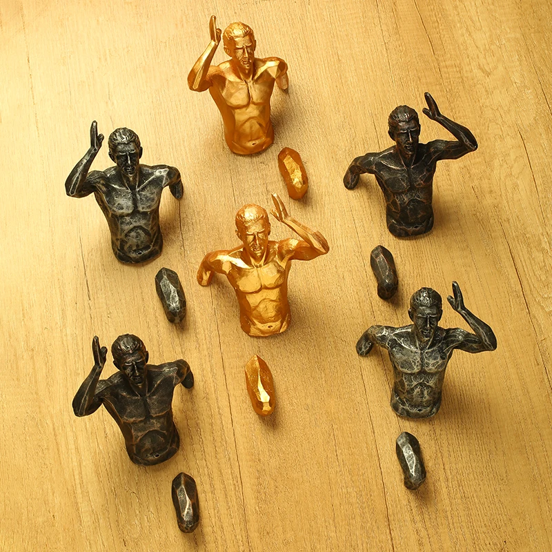 

3D Arts & Crafts Runner Sculpture Running Man art Living Room Wall Decoration Home Running Wall Art MYP17