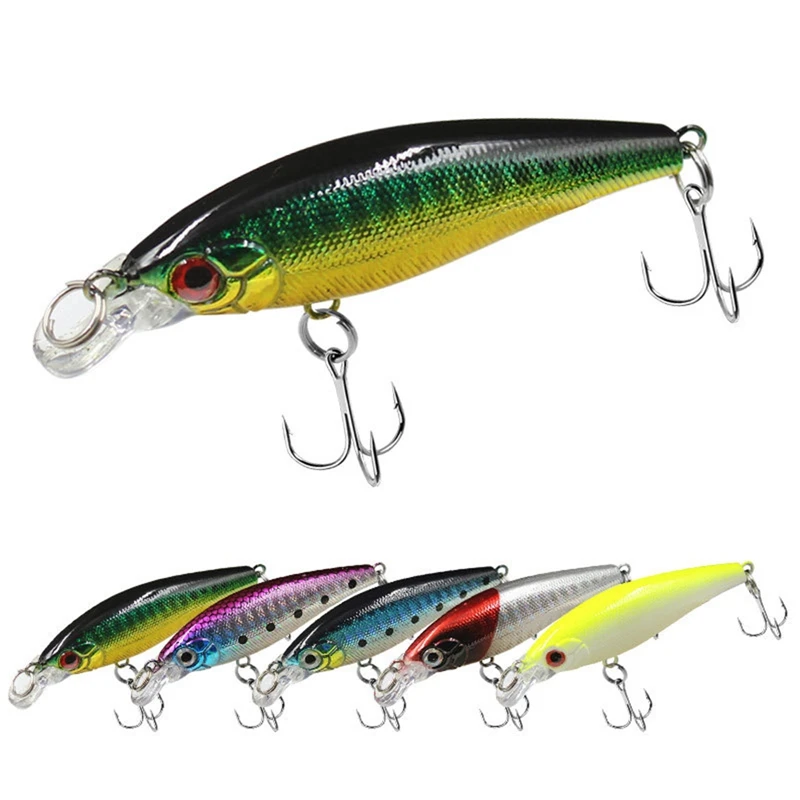 

7.5cm6.7g Luya Floating Water Fishing Bait-5 Color Mini Artificial Bionic Crank Bait New 1pc Fishing Supplies