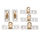 2 шт. металлический 81012 мм деревянные раздвижные двери руководство локатор фиксаторы уход за кожей лица маска шкаф с выдвижными ящиками деревянная дверь направляющей рамки локатор фиксаторы уход за кожей лица маска Аппаратные средства