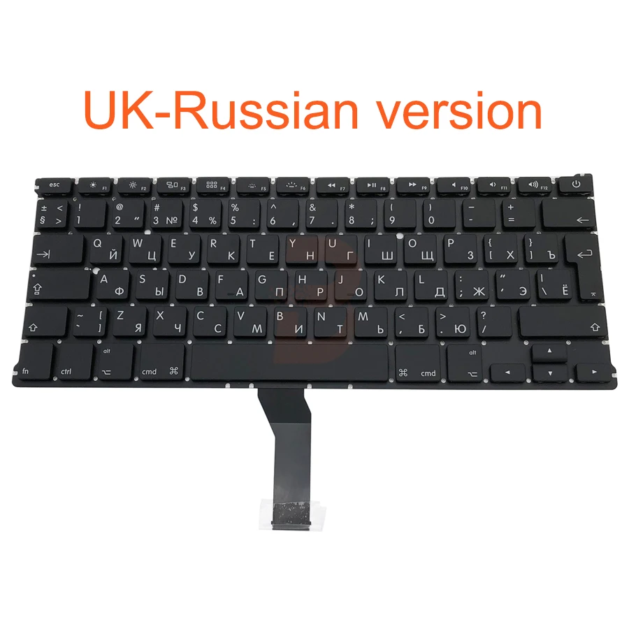 Новая сменная клавиатура с английской русской испанской французской немецкой
