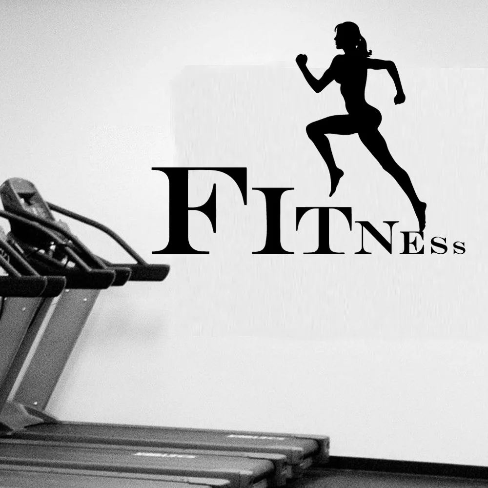 Креативные настенные наклейки для бега самоклеющиеся обои виниловые съемные