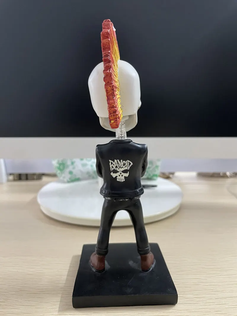 ВИП полимерная Ремесленная Корона Череп Мужская фигурка крутая кожа тряска