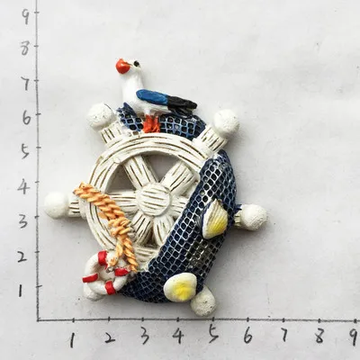 Греческий диорама туристические Путешествия Сувенир 3D Смолы Декоративный