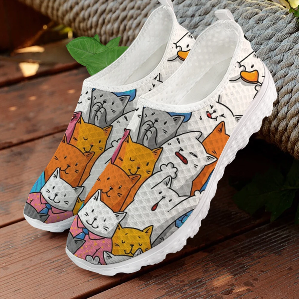 INSTANTARTS стильная футболка с изображением персонажей видеоигр кошки обувь