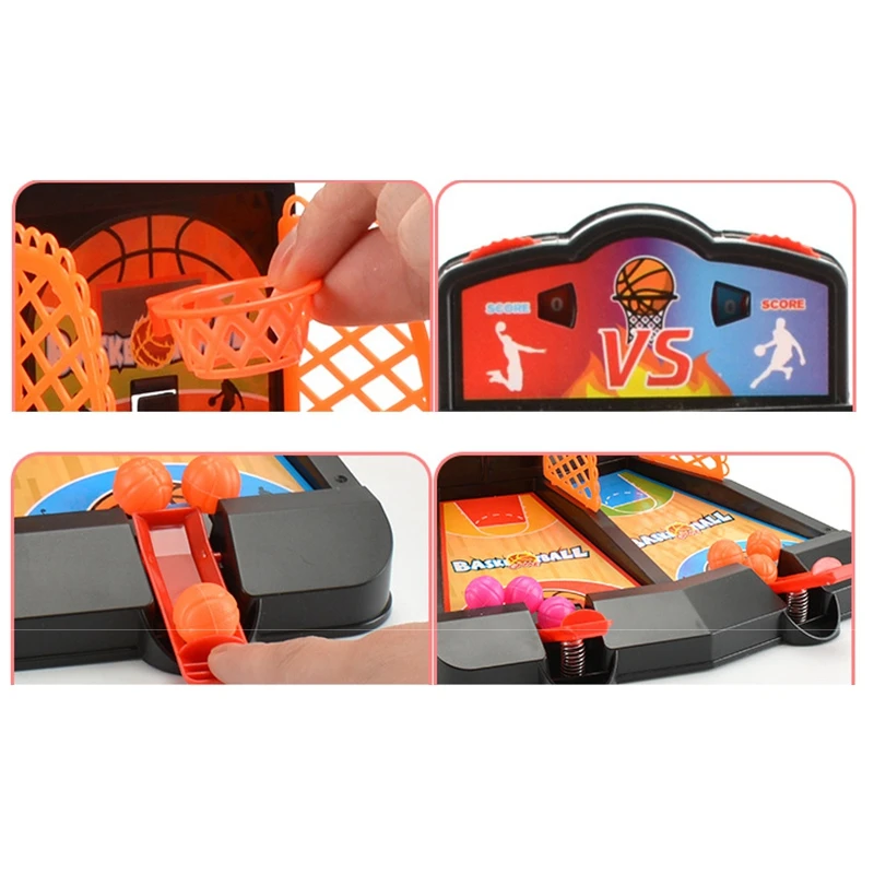 

Mini Basketball Table Game Desktop Catapult Chessboard Finger Basketball Machine Interactive Finger Toy