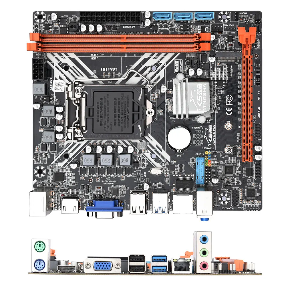 Материнская плата LGA 1151 материнская H310 LGA1151 основная DDR4 ОЗУ поддержка процессора